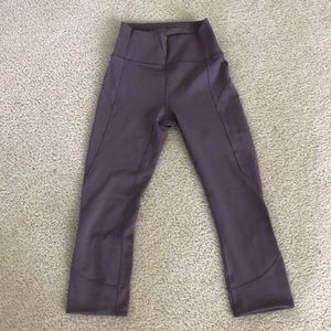 lululemon cropped legging pant